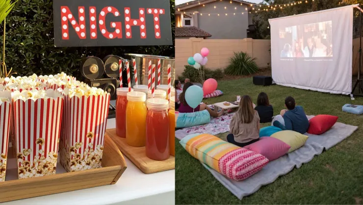 cine en casa para el día del niño