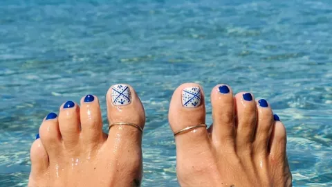 uñas para pies vacaciones semana santa 2026