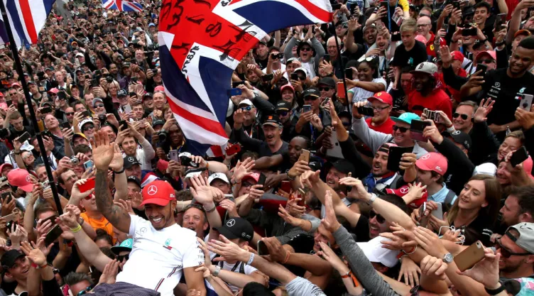 Lewis Hamilton, emocionado por regresar a correr en Silverstone.