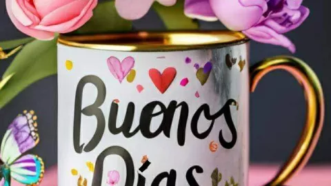 Buenos días flores