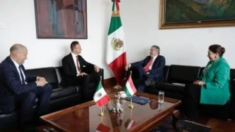 Juan Ramón de la Fuente reunión con ministro Hungría