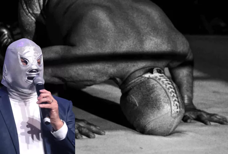 ¿El Hijo del Santo se quitó la máscara?