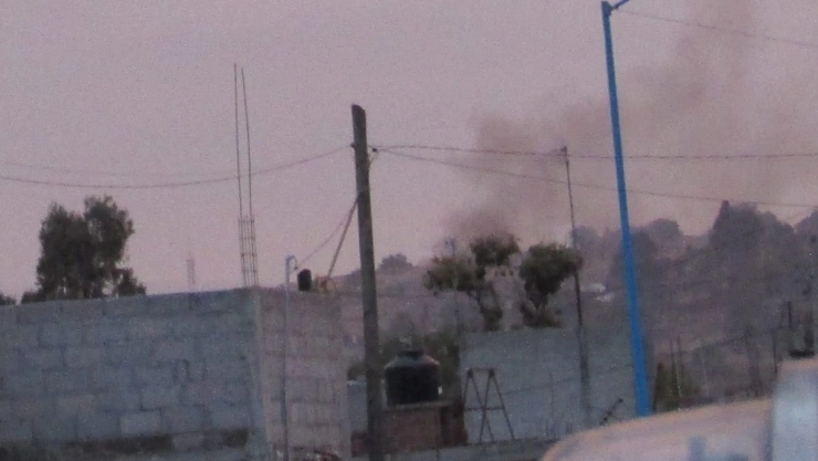 explota taller de pirotecnia en Nativitas