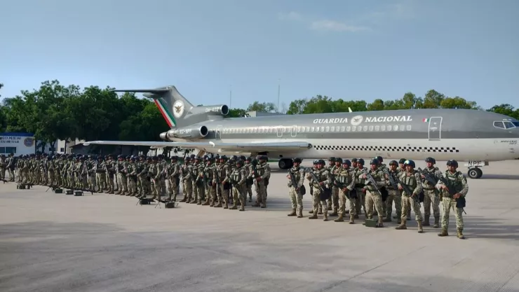 Refuerzan la seguridad en Sinaloa con la llegada de nuevos elementos militares