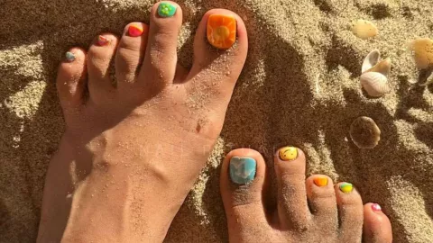 uñas para pies vacaciones semana santa 2026