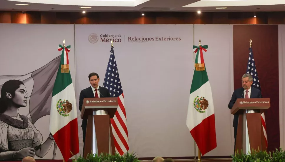 Marco Rubio y Juan Ramón de la Fuente