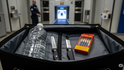 objetos-prohibidos-en-tu-maleta-que-te-harían-perder-visa-americana-tsa-aeropuerto-gemini-ia
