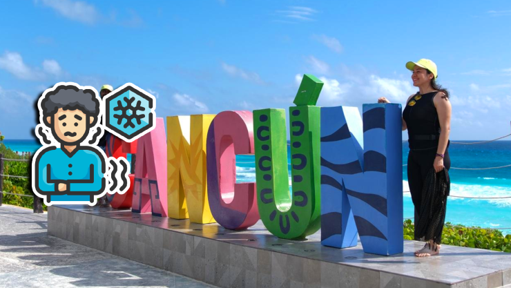 ¡Nochebuena fresca! Esta será la hora de MÁS HELADEZ en Cancún HOY 24 de diciembre de 2025.webp