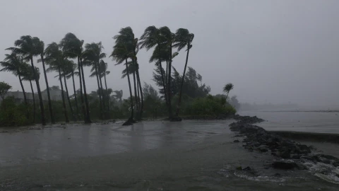 Lluvias por la tormenta tropical Otis