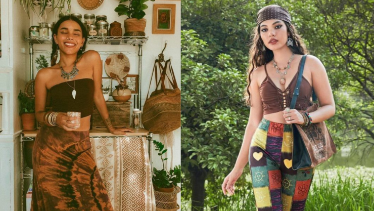 Outfits hippies aesthetic