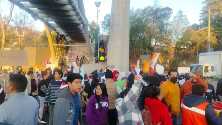 Bloqueo en Tlalpan hoy viernes 27 de marzo 2026