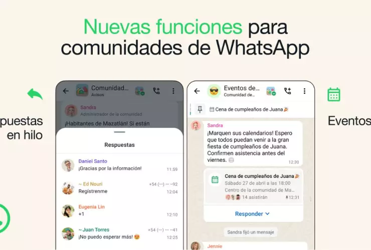 WhatsApp: ¿Cómo programar eventos en los grupos?