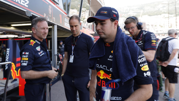 Checo Pérez en Mónaco