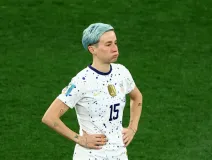 Megan Rapinoe en el Mundial Femenino