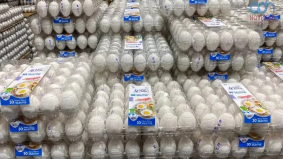 Precio del huevo en Puebla