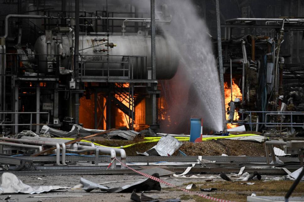 alemania explosion frabrica