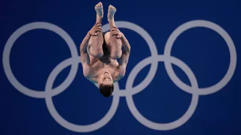 Osmar Olvera plataforma 3 metros individual París 2024 Juegos Olímpicos