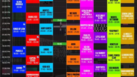 Domigno 6 de abril, horarios oficiales Tecate Pa’l Norte