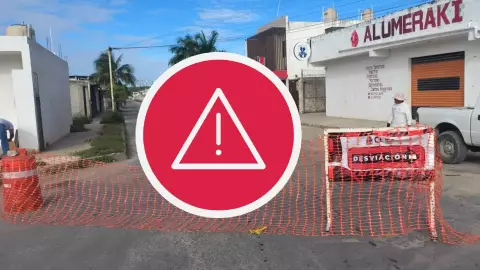 Precaución: Reportan cierre vial de ÚLTIMA HORA por obras en Chetumal; aquí las vías afectadas