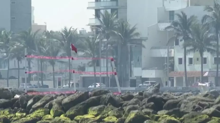 Frente Frio 37 en Veracruz.