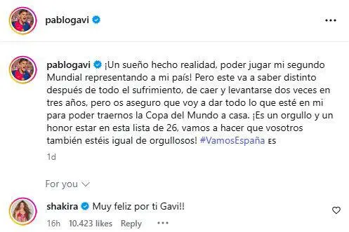 Shakira y Gavi
