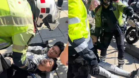 Fotógrafo frustra robo Barcelona