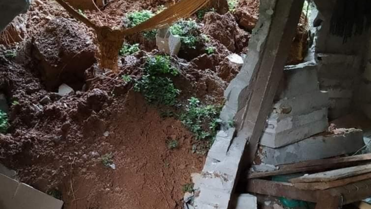 Deslave en Las Choapas, Veracruz Niña de 4 años muere sepultada