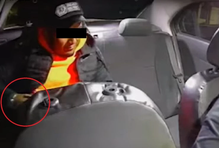 video asalto uber puebla marzo 2023