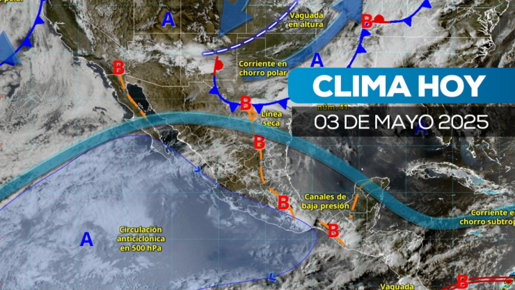 clima méxico 3 de mayo frente frío 41 y 42