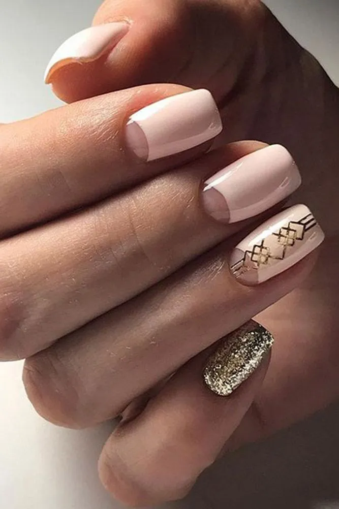 47 diseños de uñas color nude que te harán ver preciosa y elegante: se usan en cortas o largas