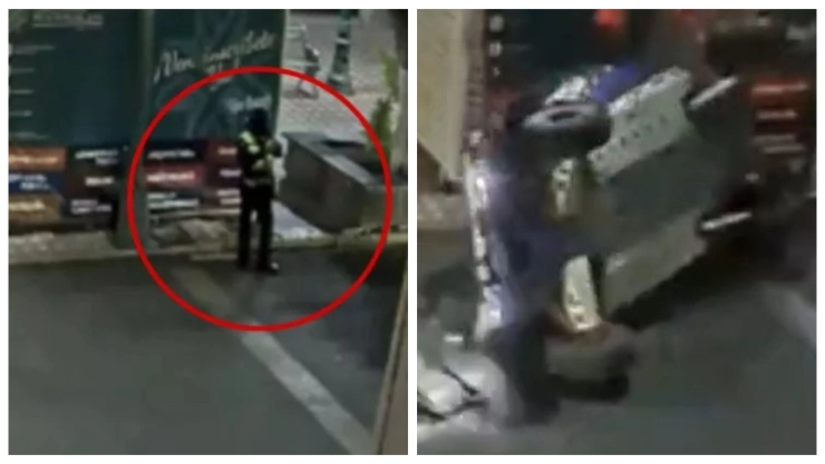 Conductor ebrio pone en riesgo la vida de una agente vial en Querétaro tras brutal atropello| VIDEO