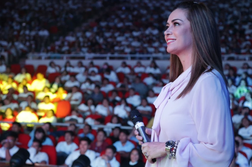 Anette Michel, madrina de honor de los 20 años de VSD