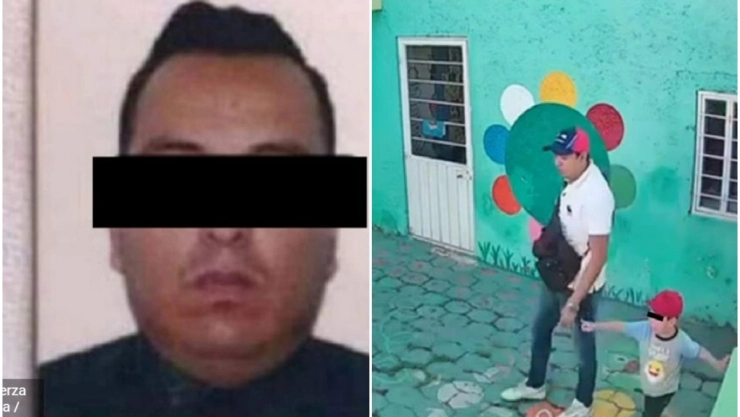 golpea a mestra