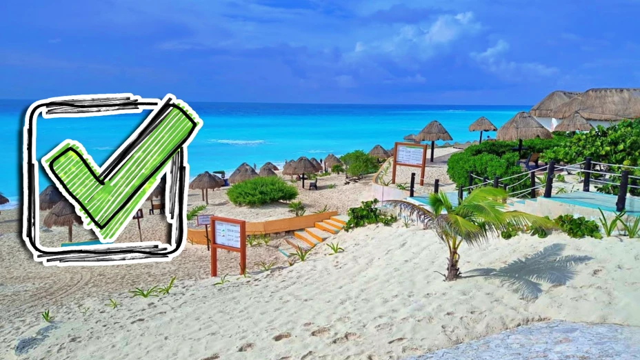 Estas son las playas de Cancún en las que puedes nadar HOY 5 de diciembre de 2025.webp