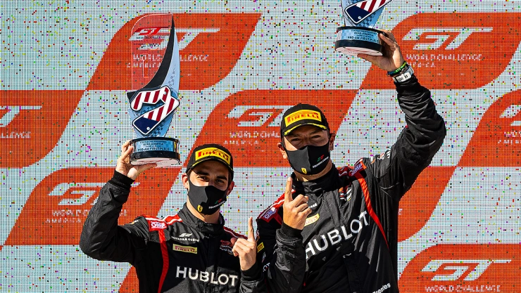 Podio Martin Fuentes Road America 2020