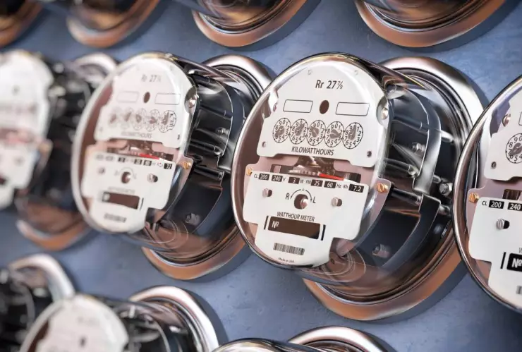 Dos medidores de luz