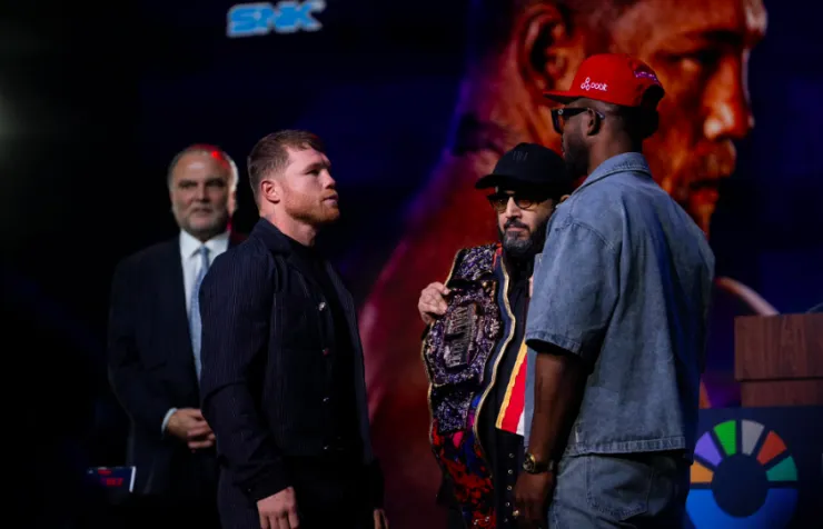 Conferencia de prensa en Nueva York Canelo vs Scull