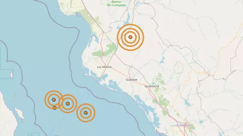 Sismos en Sinaloa