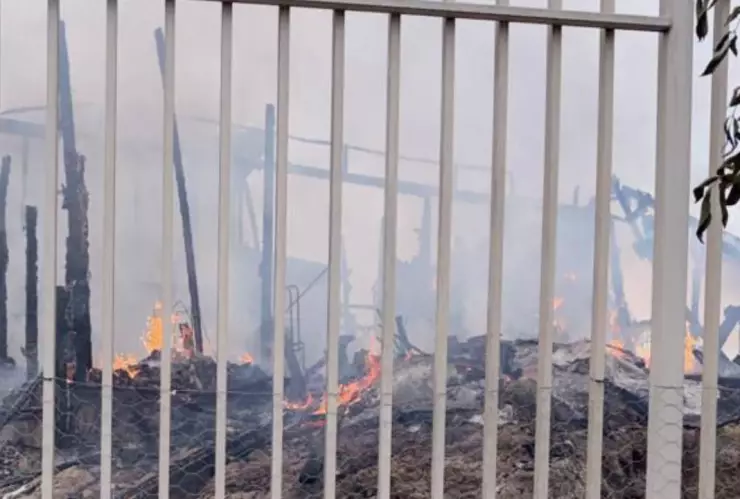 Incendio en Villas del Campo
