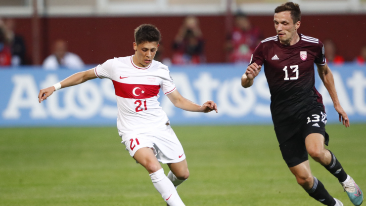 Arda Güler de la selección de Turquía