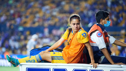 Lizbeth Ovalle lesión