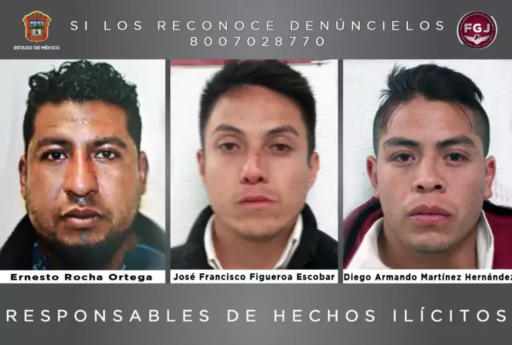 Dan 50 años de cárcel a sujetos que asaltaron y abusaron de pasajera en Edomex