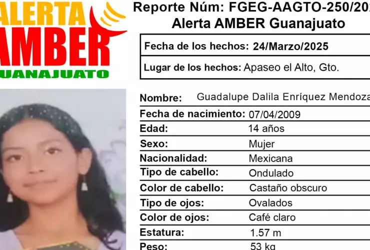 Desaparecidos Guanajuato ¿Quién es Guadalupe Dalila Enríquez Mendoza y qué sabemos de su desaparición en Apaseo el Alto.png