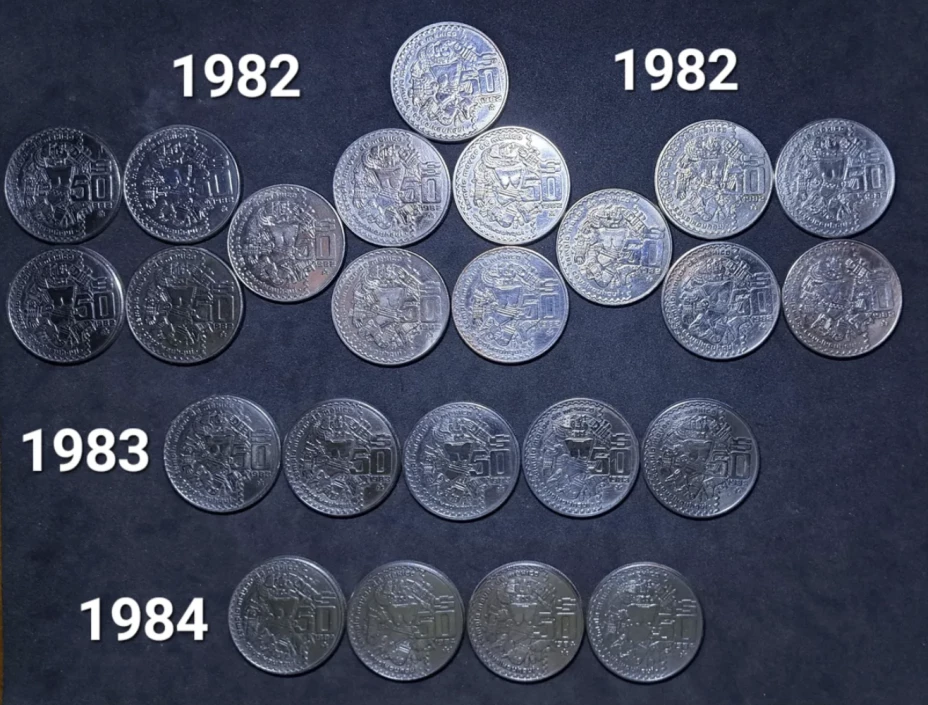 monedas mexicanas