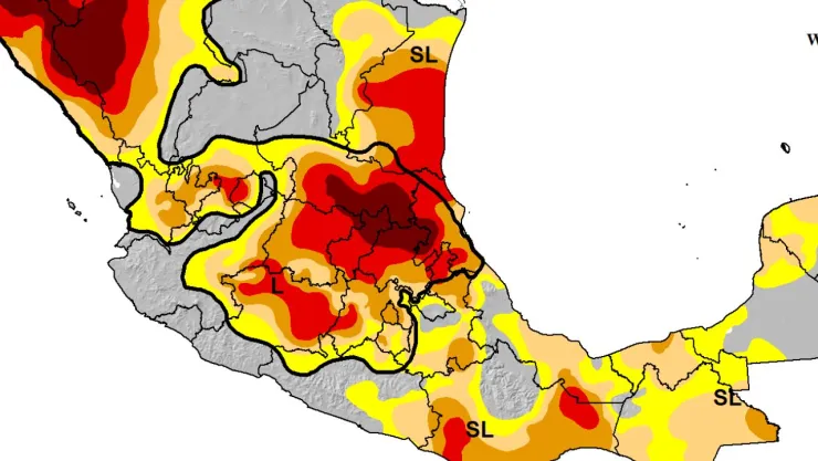 sequía en méxico