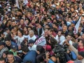 marcha de AMLO corcholatas Sheinbaum Adán Armenta
