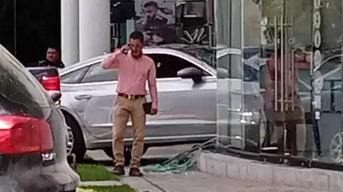 accidente plaza norte