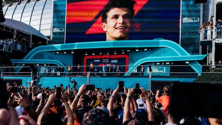 Lando Norris ganador del Gran Premio de Miami F1