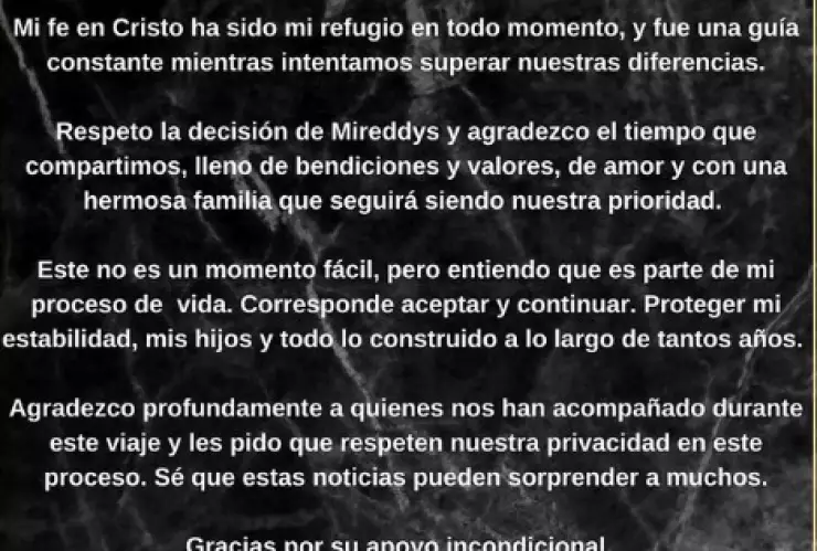 Último Momento, Daddy Yankee confirma su divorcio y este es el motivo