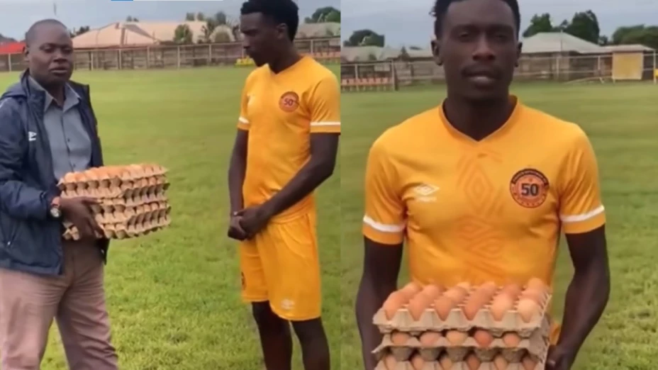 Kennedy Musonda jugador de Zambia premiado con huevos.jpg